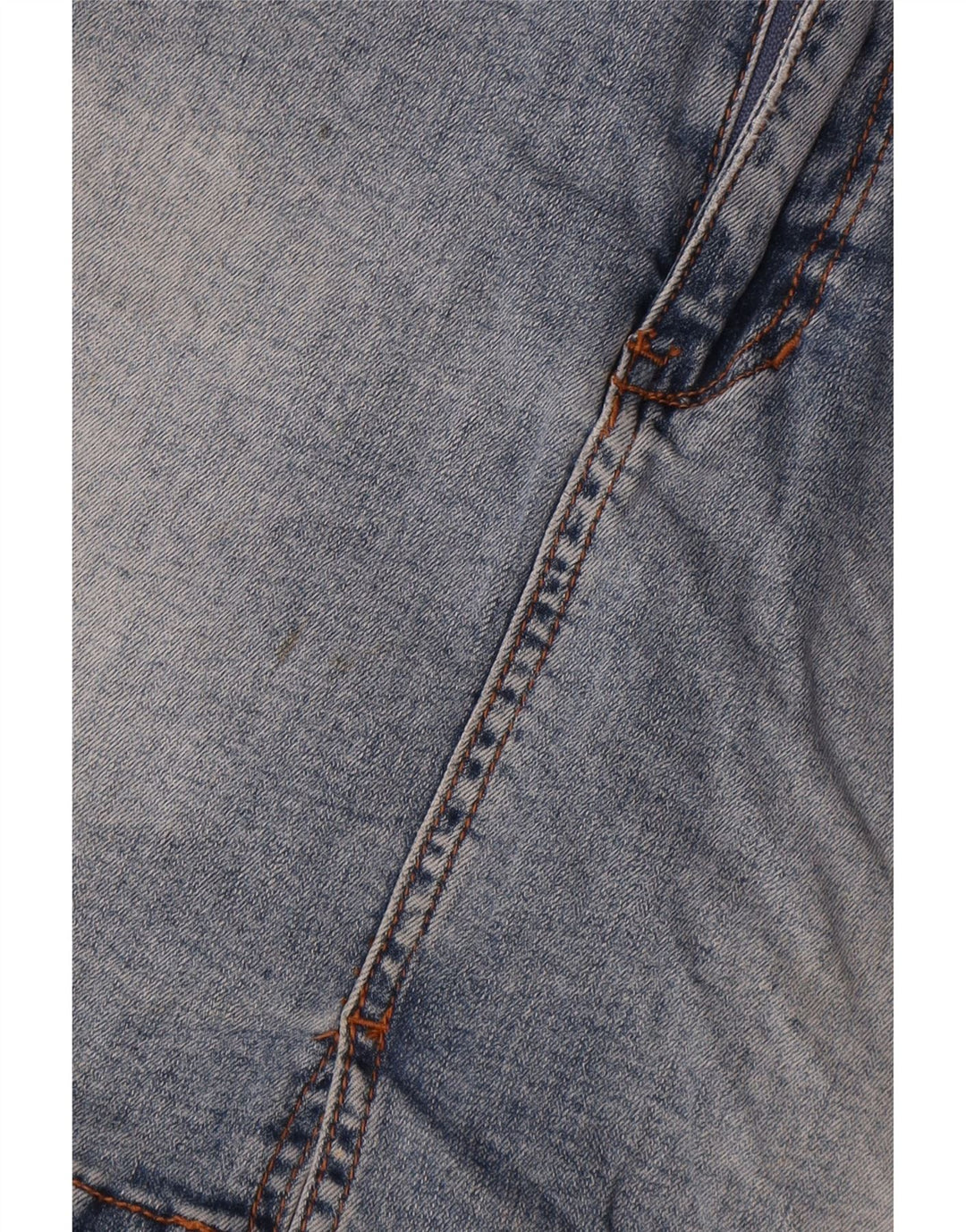 Billabong Dame Denim Nederdel W30 Medium Blue Bomuld