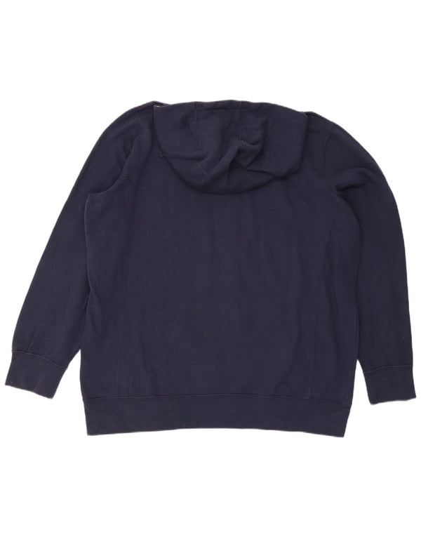NFL TEAM APPAREL Dame hættetrøje sweater UK 20 2XL Marineblå
