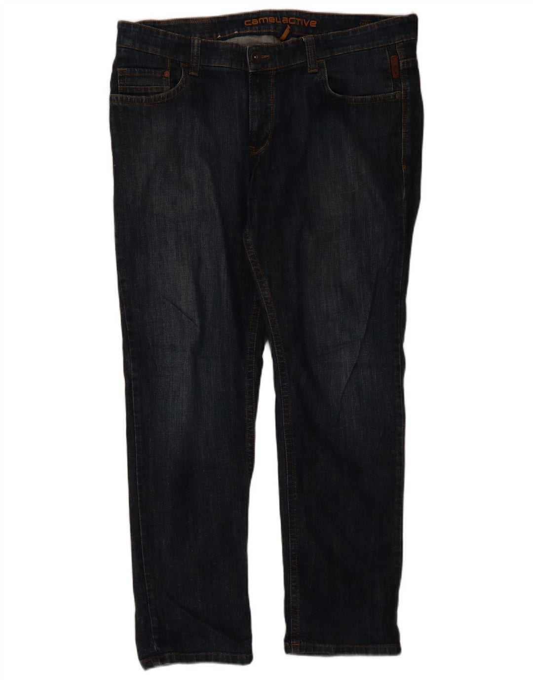 Camel Active Herre Hudson Straight Jeans W40 L32 Blå Bomuld