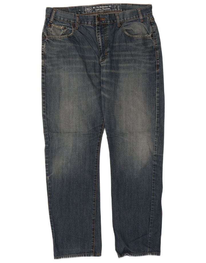 RICA LEWIS Straight jeans til mænd W36 L31 Blå