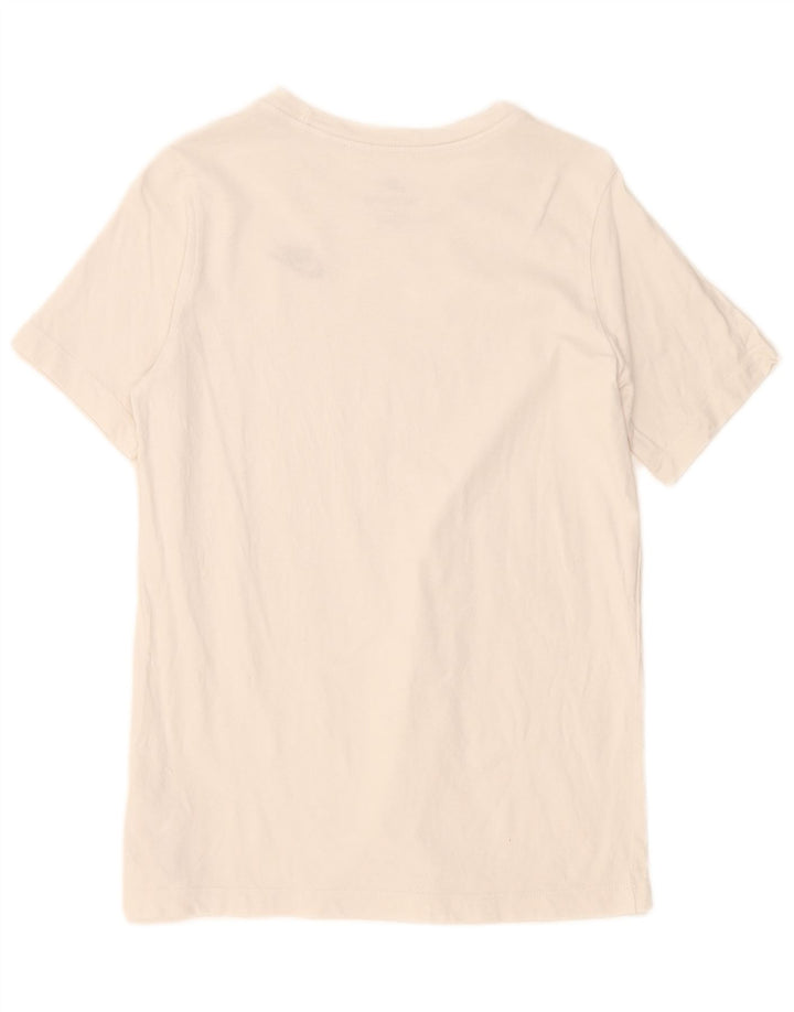 Nike Boys T-Shirt Top 13-14 år XL Hvid Bomuld