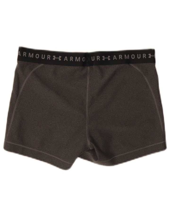 Under Armour grafiske sportsshorts til kvinder UK 14 mellemgrå