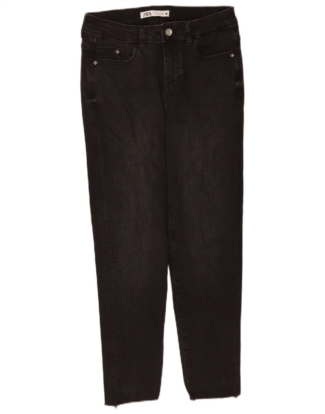 Zara Womens Tapered Jeans EU 40 Medium W30 L26 Sort