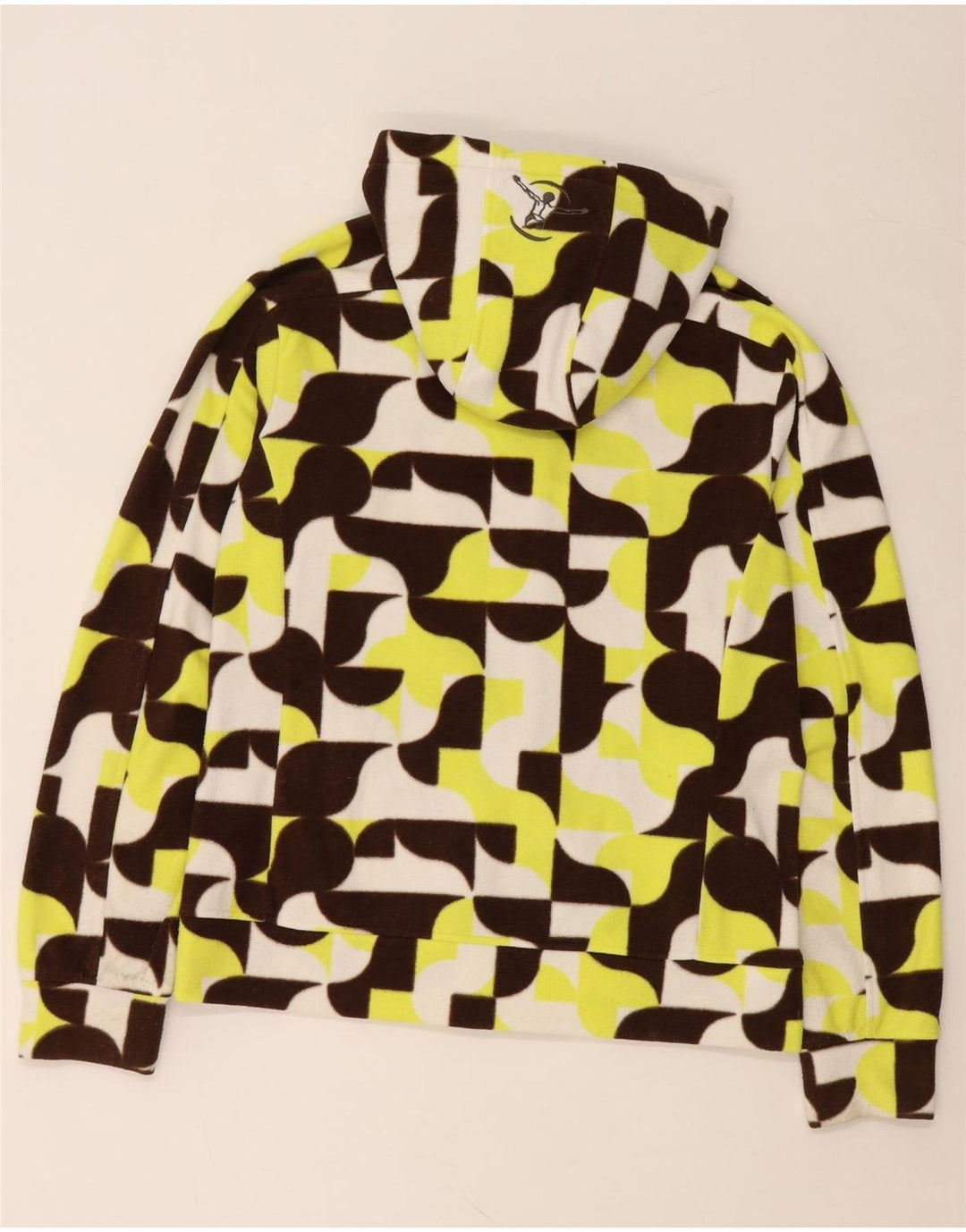 CHIEMSEE Dame Hættejakke Fleece DK 18 XL Flerfarvet Geometrisk