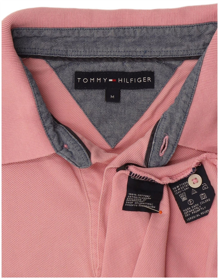 TOMMY HILFIGER Poloshirt til mænd Medium Pink Bomuld
