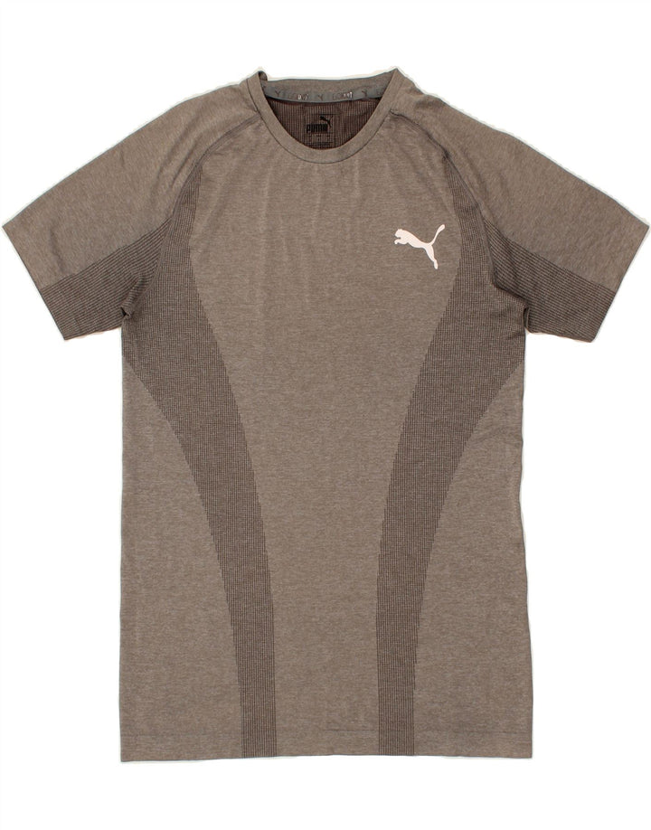 PUMA Mens T-Shirt Top Small Grey Vintage Puma and Second-Hand Puma from Messina Hembry 