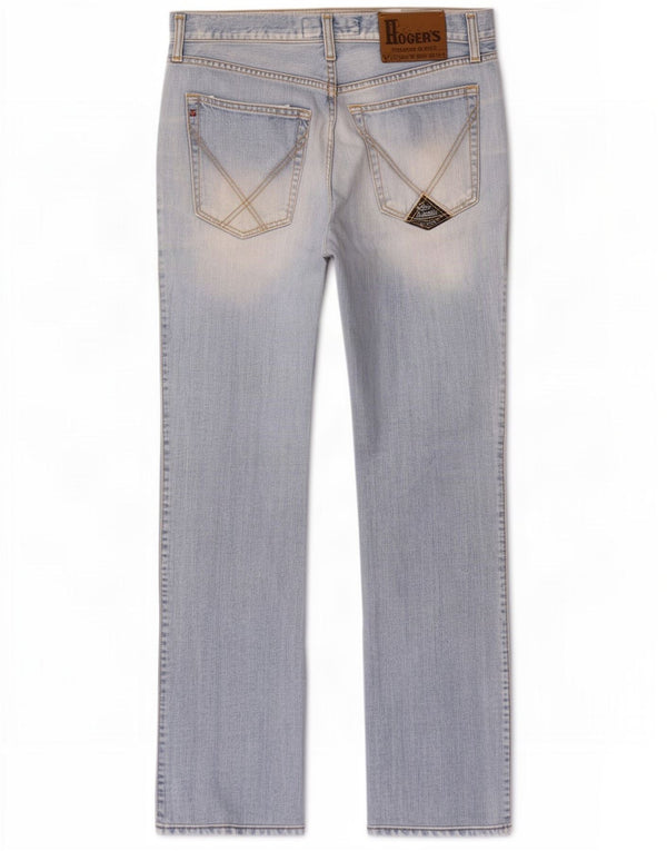 Roy Rogers Herre Straight Jeans IT 48 Medium W34 L32 Blå Bomuld