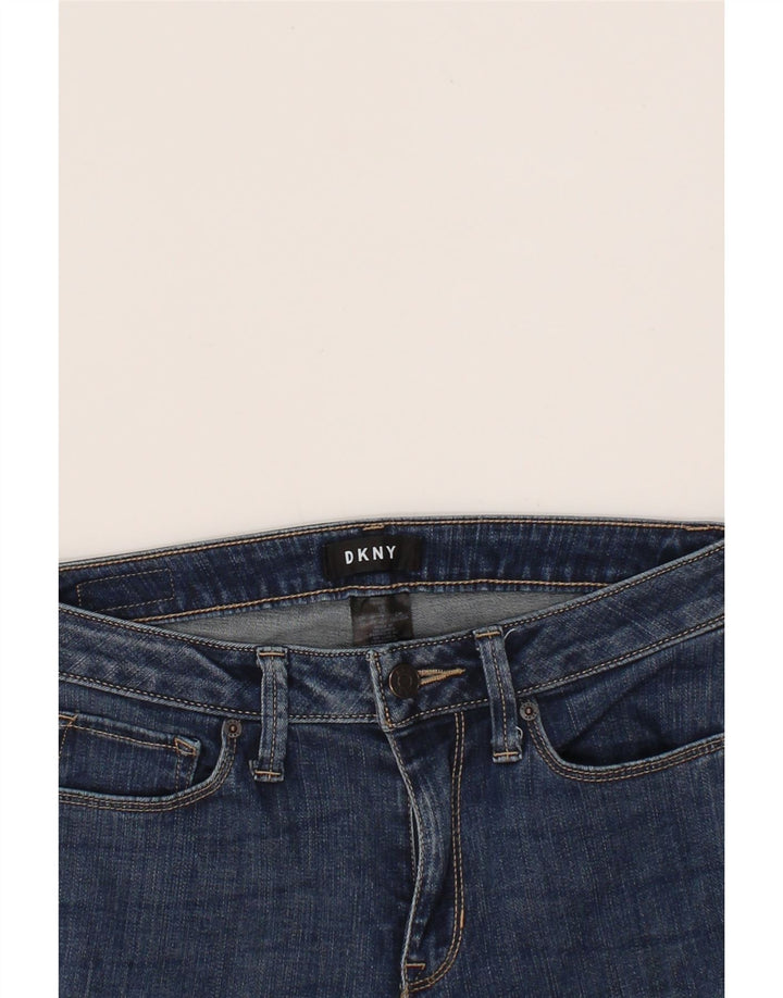 DKNY Womens Skinny Jeans W27 L29 Blue Cotton Vintage Dkny and Second-Hand Dkny from Messina Hembry 