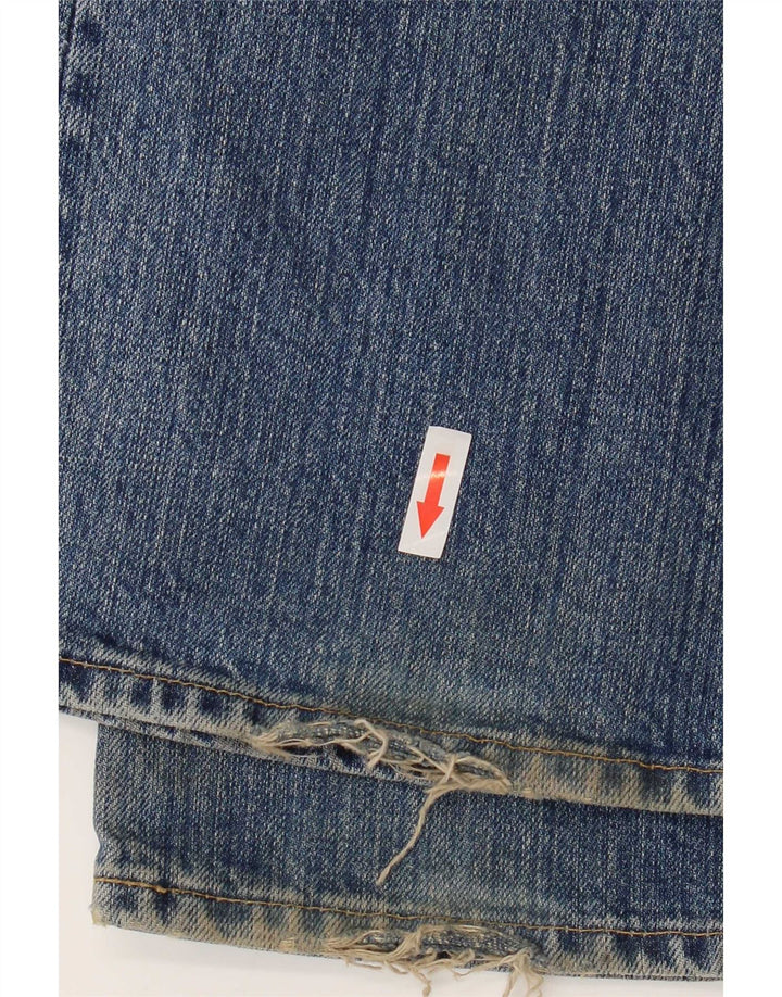 Replay Dame Bootcut Jeans W26 L32 Blå Bomuld