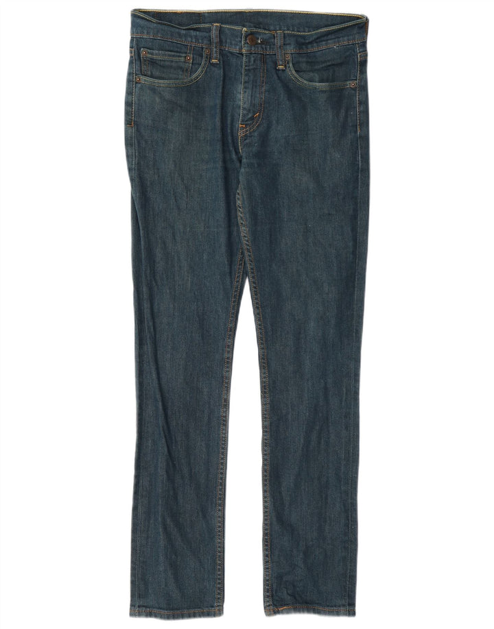Levi's Herre 511 Slim Jeans W31 L32 Blå Bomuld