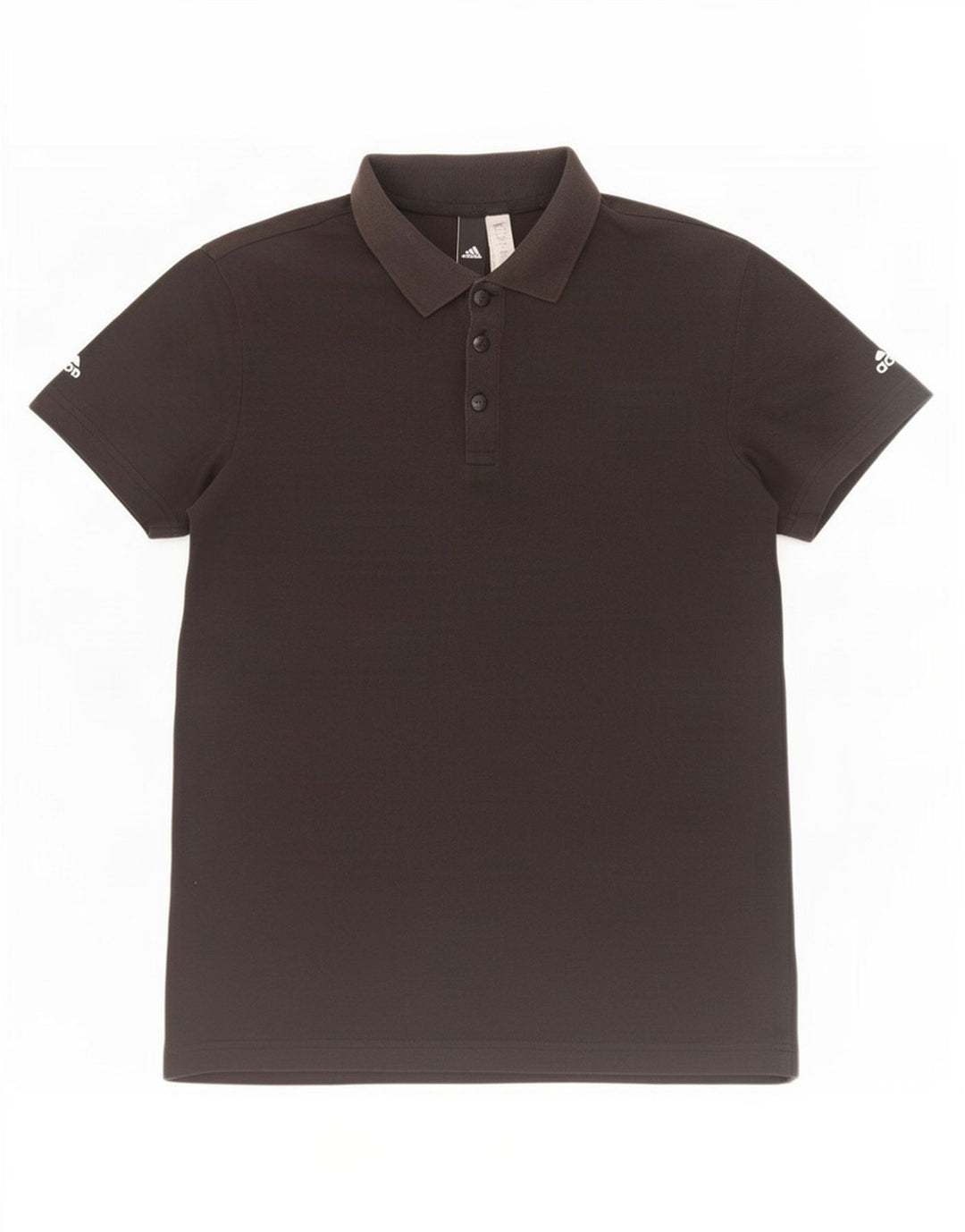 Adidas herre poloshirt lille sort bomuld