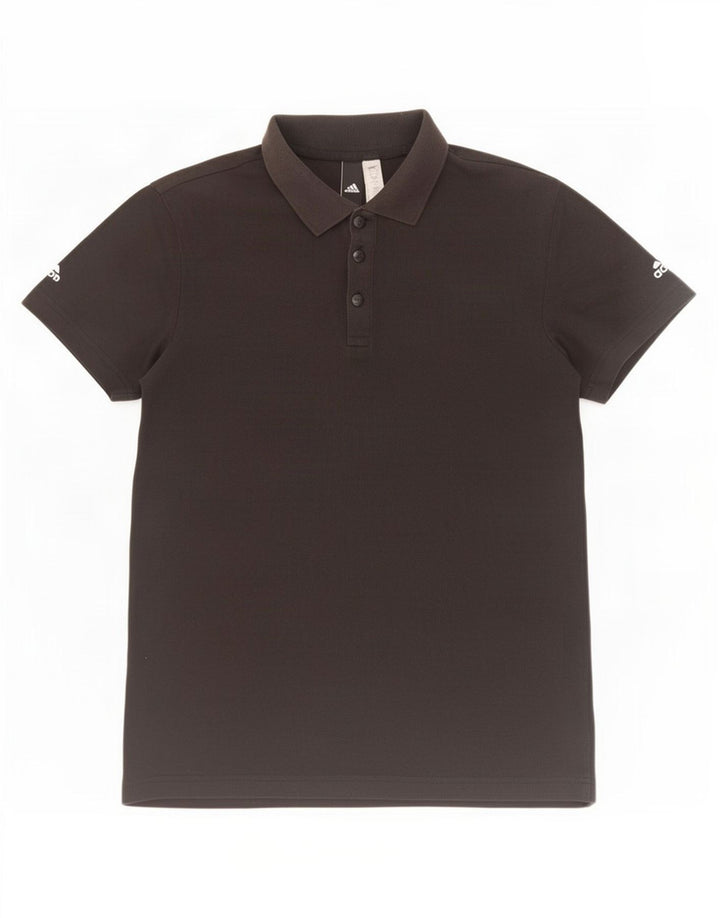 Adidas herre poloshirt lille sort bomuld