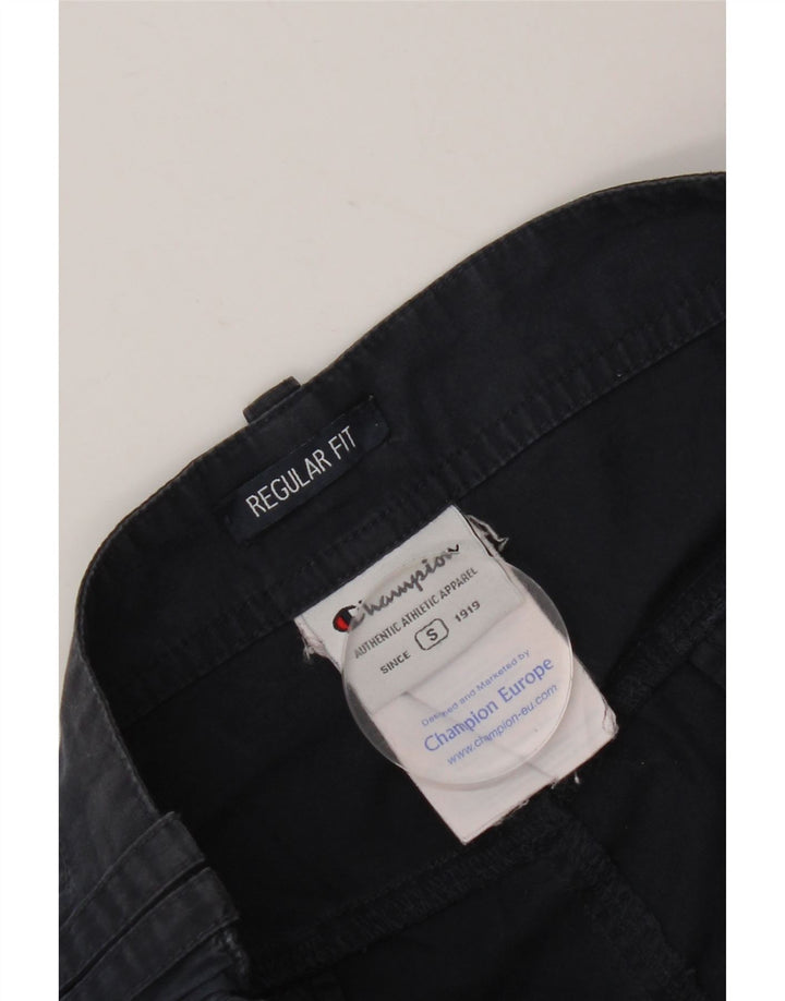 CHAMPION Herre Regular Fit Cargo Shorts Små W29 marineblå bomuld