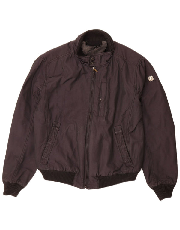 TRUSSARDI JEANS Bomberjakke til mænd IT 52 XL Sort Polyester