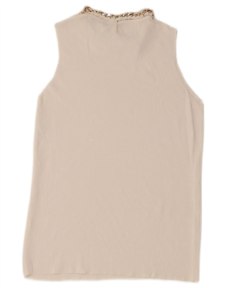 Zara Damevest Top UK 12 Medium White