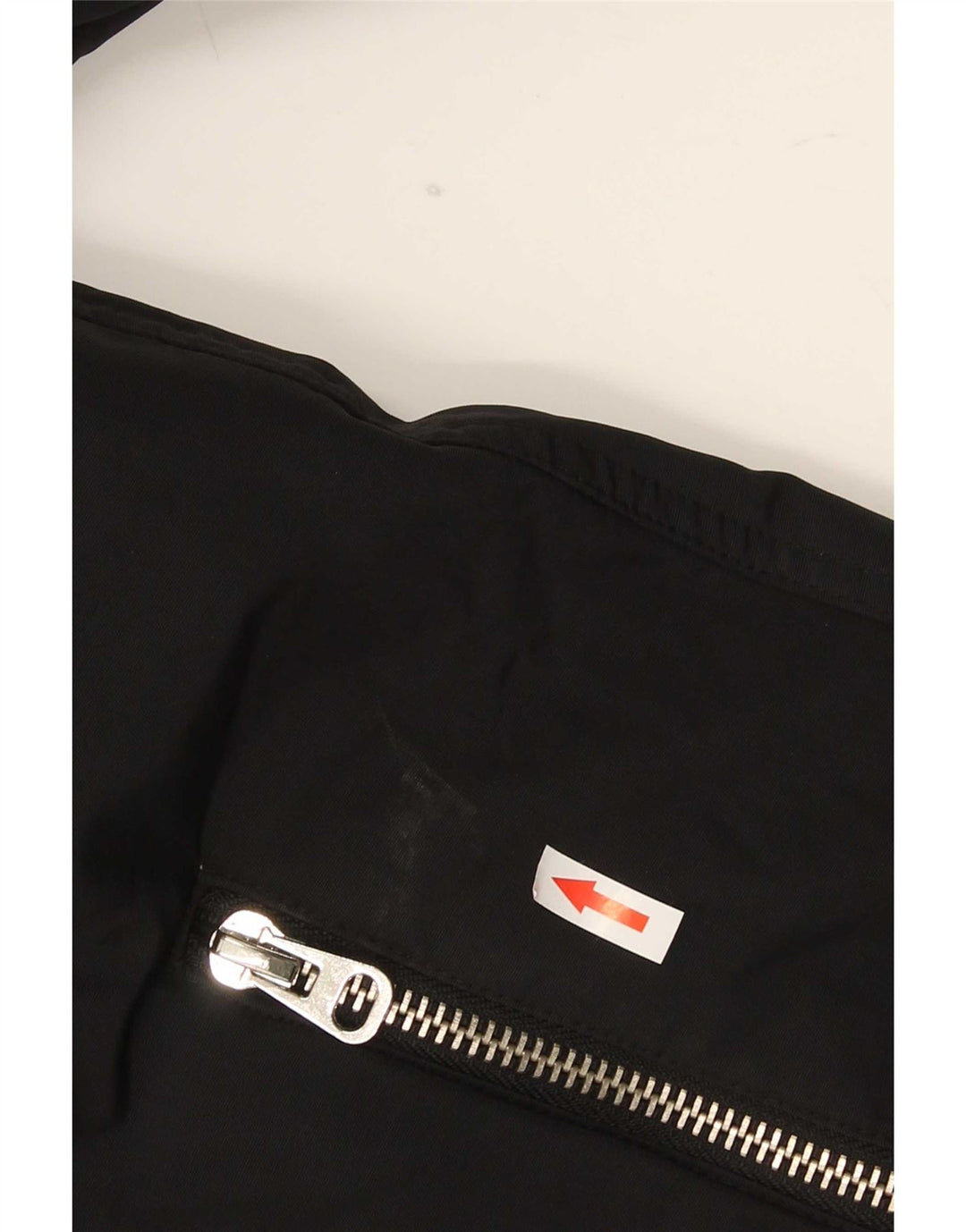 Zara Dame Hætte Polstret Jakke UK 18 XL Sort