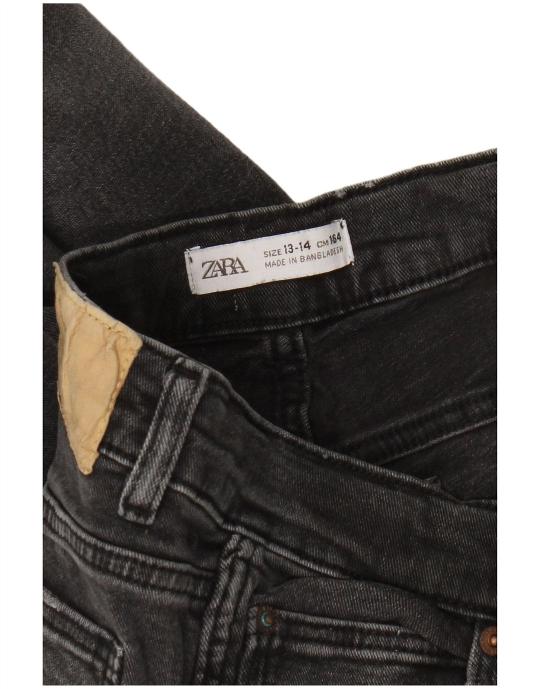 Zara Girls Bootcut Jeans 13-14 år W28 L27 Grå