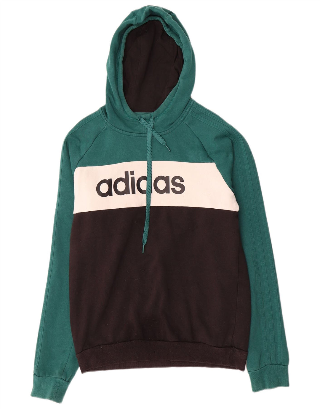 Adidas Grafisk hættetrøje til mænd Medium Flerfarvet Colourblock