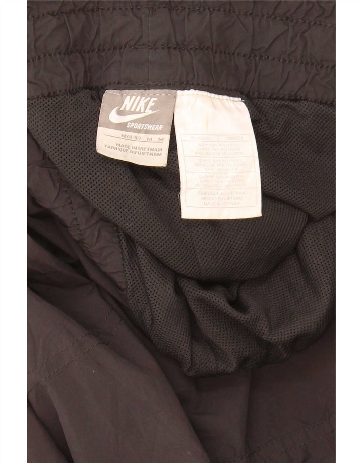 Nike træningsdragtsbukser til kvinder US 8/10 Medium Black Colourblock Polyester