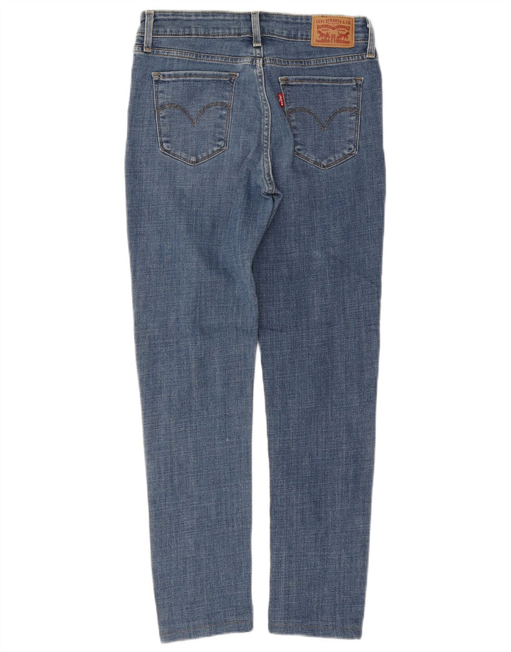 Levi's Dame 711 Skinny Jeans W27 L25 Blå