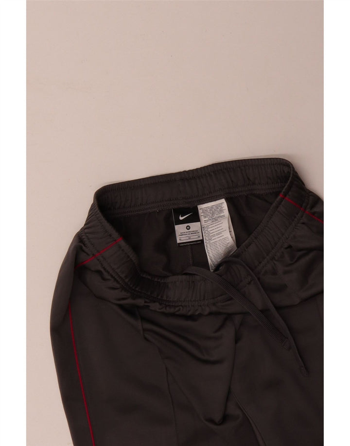 NIKE træningsdragtsbukser til kvinder UK 12 mellemgrå polyester