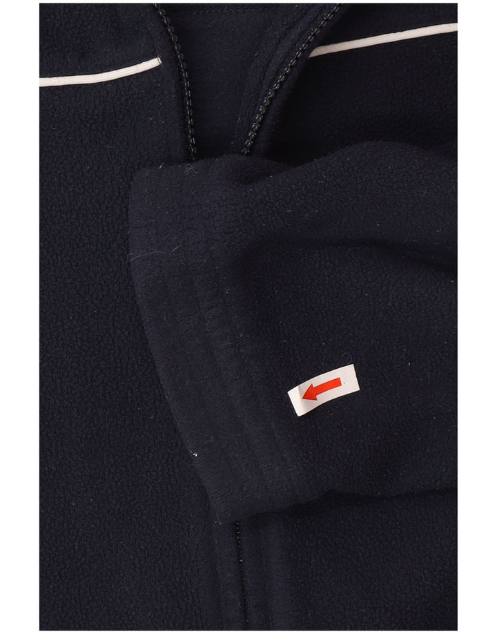 Adidas Herre Climawarm Fleecejakke XL Marineblå Colourblock Polyester