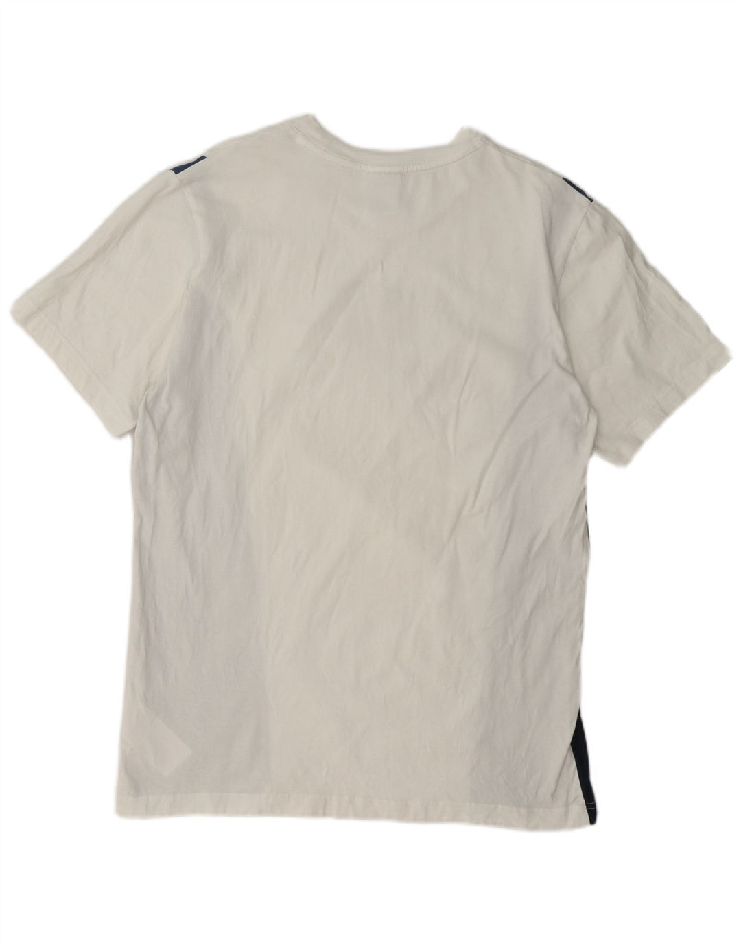 Nike grafisk T-shirt top til mænd, stor hvid colourblock bomuld