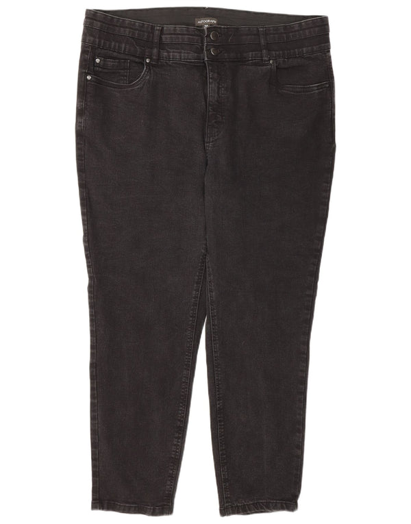 Marks & Spencer Dame Autograph Slim Jeans UK 20 2XL W38 L27 Grå