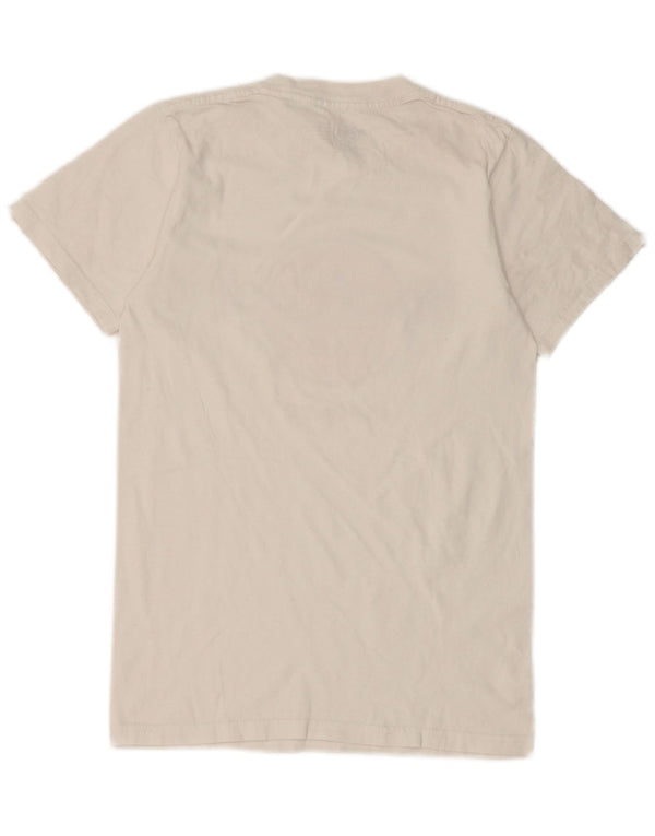 Hard Rock Cafe Herre Firenze Grafisk T-Shirt Top XS Hvid Bomuld