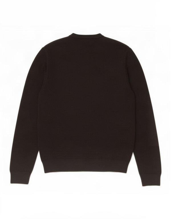 Marks & Spencer Herre V-hals sweater Medium Sort Akryl
