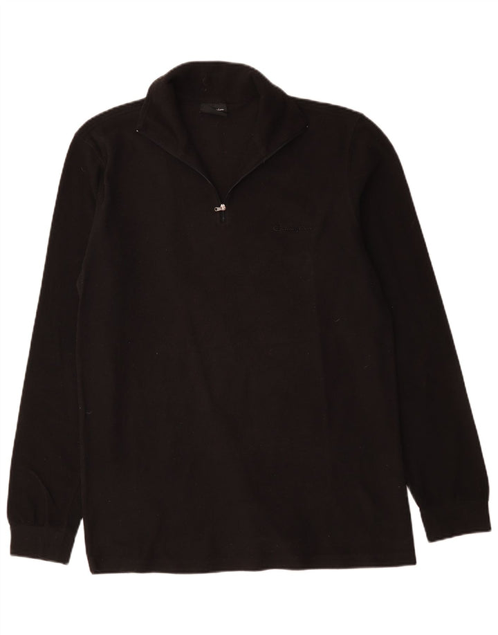 Champion Herre Fleece Jumper med lynlås 2XL Sort Polyester