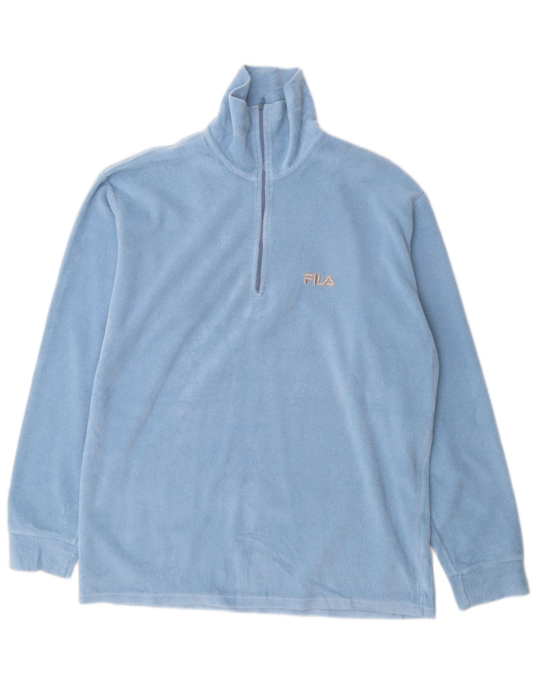FILA Fleece Jumper med lynlås til mænd XL Blå Polyester