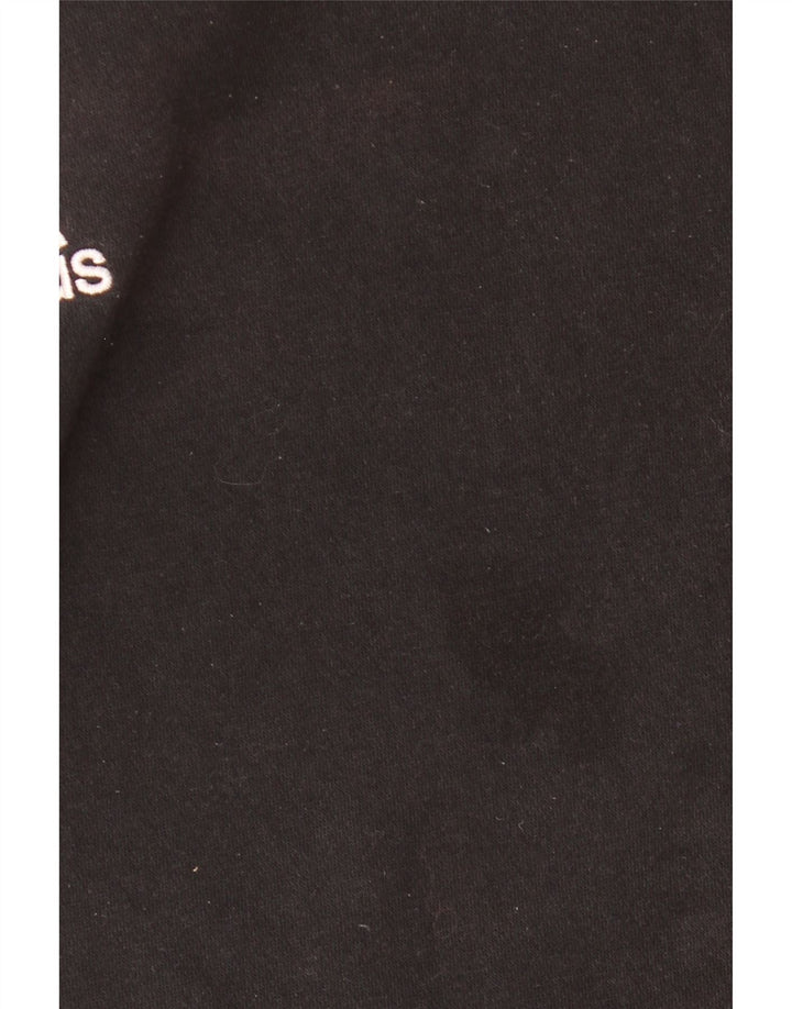 Adidas Herre hættetrøje Jumper Medium Sort Bomuld