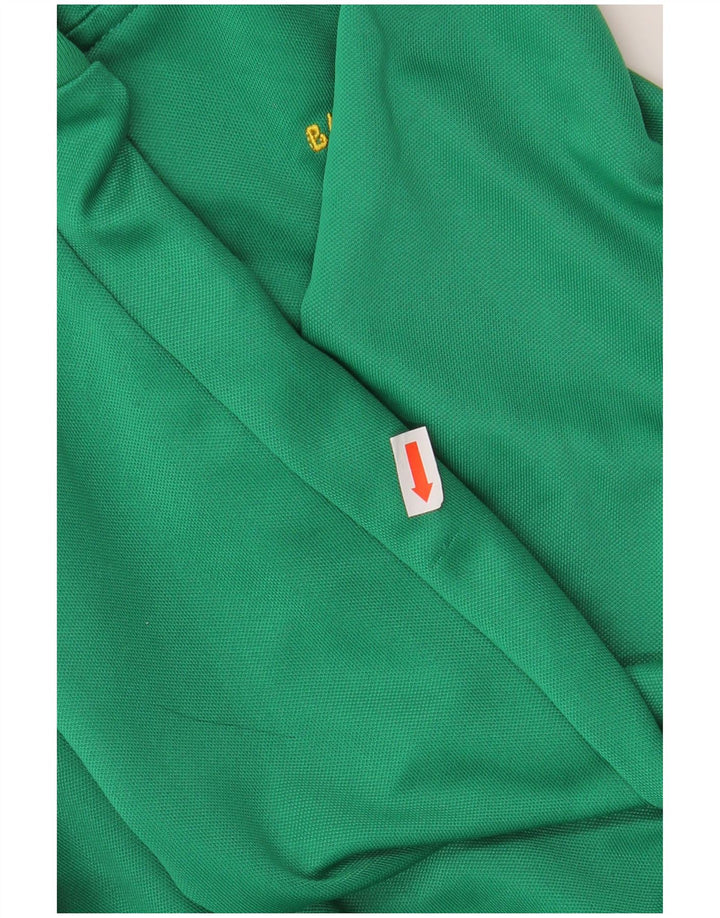 ADIDAS Drenge Grafisk Pullover Træningsdragt Top 11-12 år Grøn Colourblock