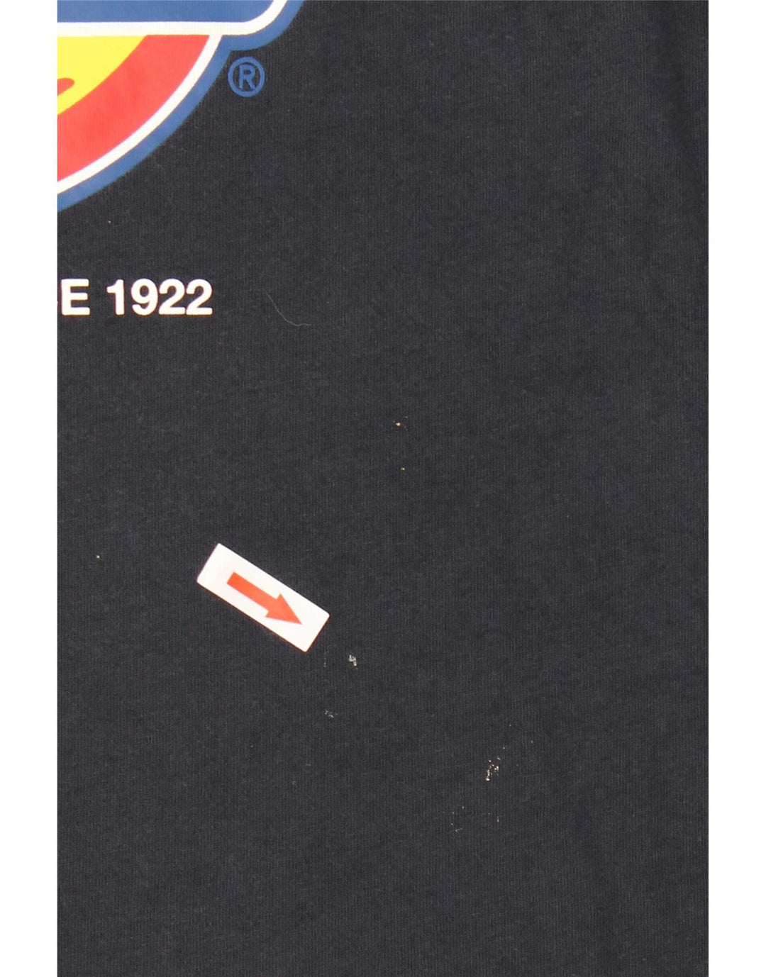 Dickies Herre grafisk T-shirt Top Medium Marineblå Bomuld