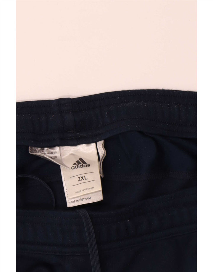Adidas Herre Climacool Træningsdragt Bukser 2XL Navy Blue Polyester