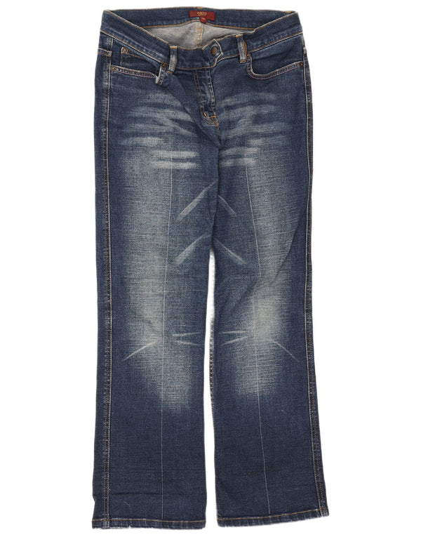 Oasis Dame Bootcut Jeans UK 12 Medium W30 L27 Blå Bomuld
