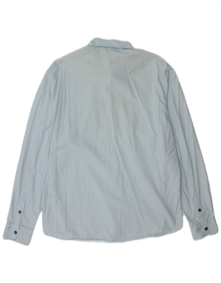 Moschino Herreskjorte XL Blå Bomuld