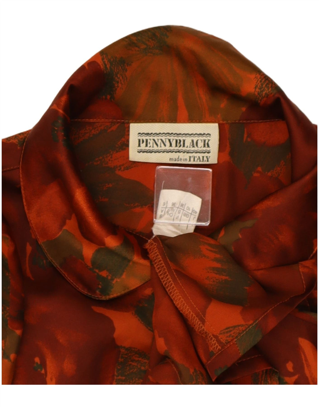 Penny Black Womens Oversized Shirt Bluse UK 10 Small Red Floral
