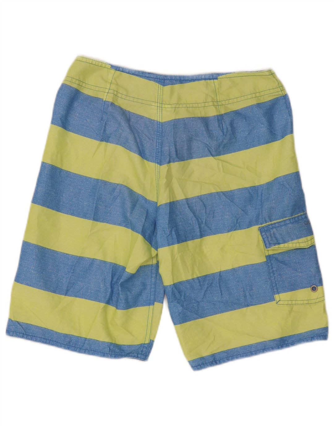 Quiksilver Badeshorts til mænd XS Blå stribet polyester