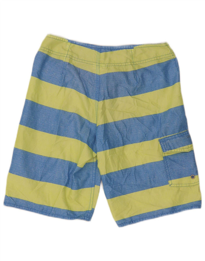Quiksilver Badeshorts til mænd XS Blå stribet polyester