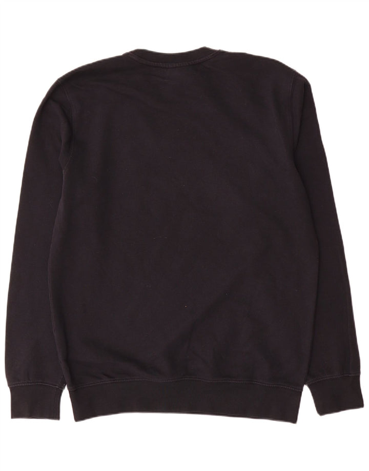 Champion Herre Grafisk Sweatshirt Jumper Stor Sort Bomuld