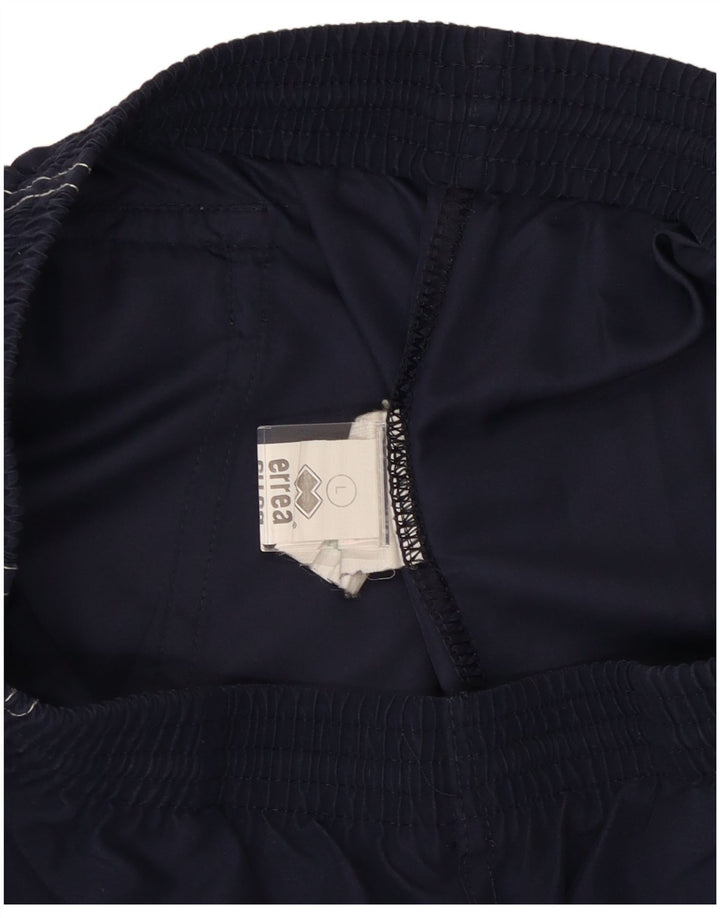 Errea Herre Sportshorts Large Navy Blue Polyester Sports