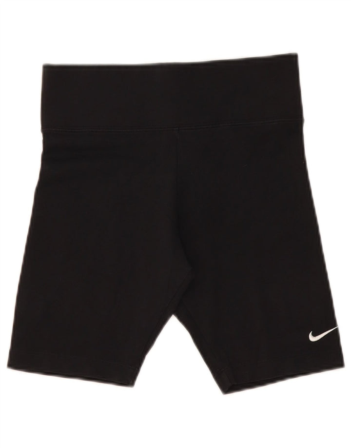 NIKE sportsshorts til kvinder UK 8 Small Black Bomuld