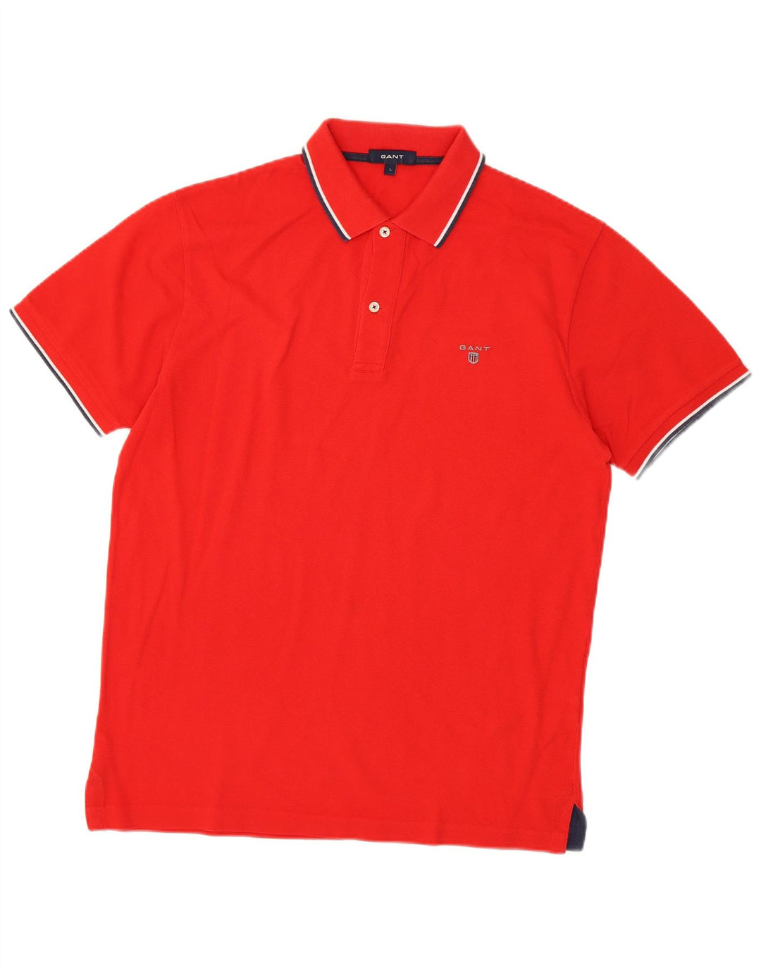 Gant Polo Shirt til mænd, stor rød bomuld