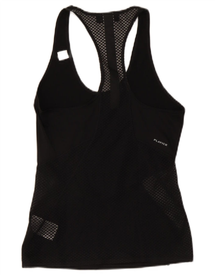 REEBOK Damevest Top UK 4 XS Sort Polyester