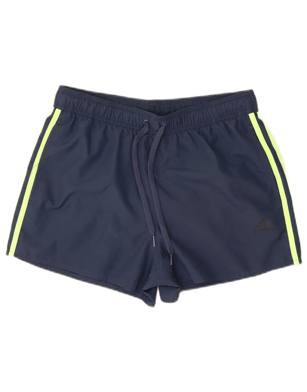 Adidas Dame Primegreen Sport Shorts UK 12 Medium Navy Blue