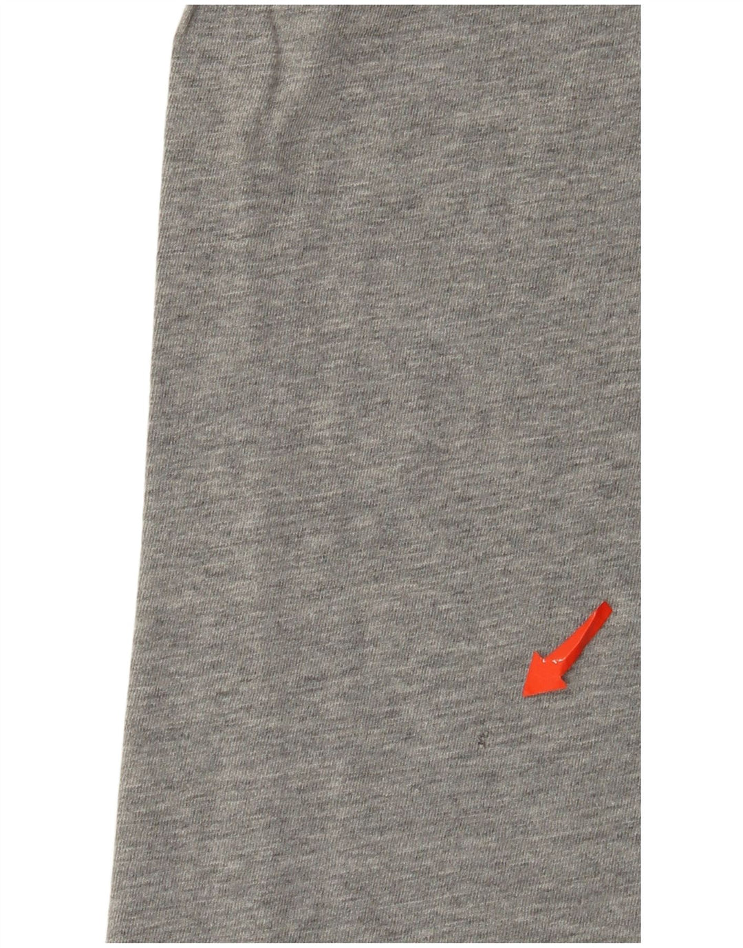 Nike Herre Regular Fit grafisk T-shirt-top Stor grå flækket bomuld