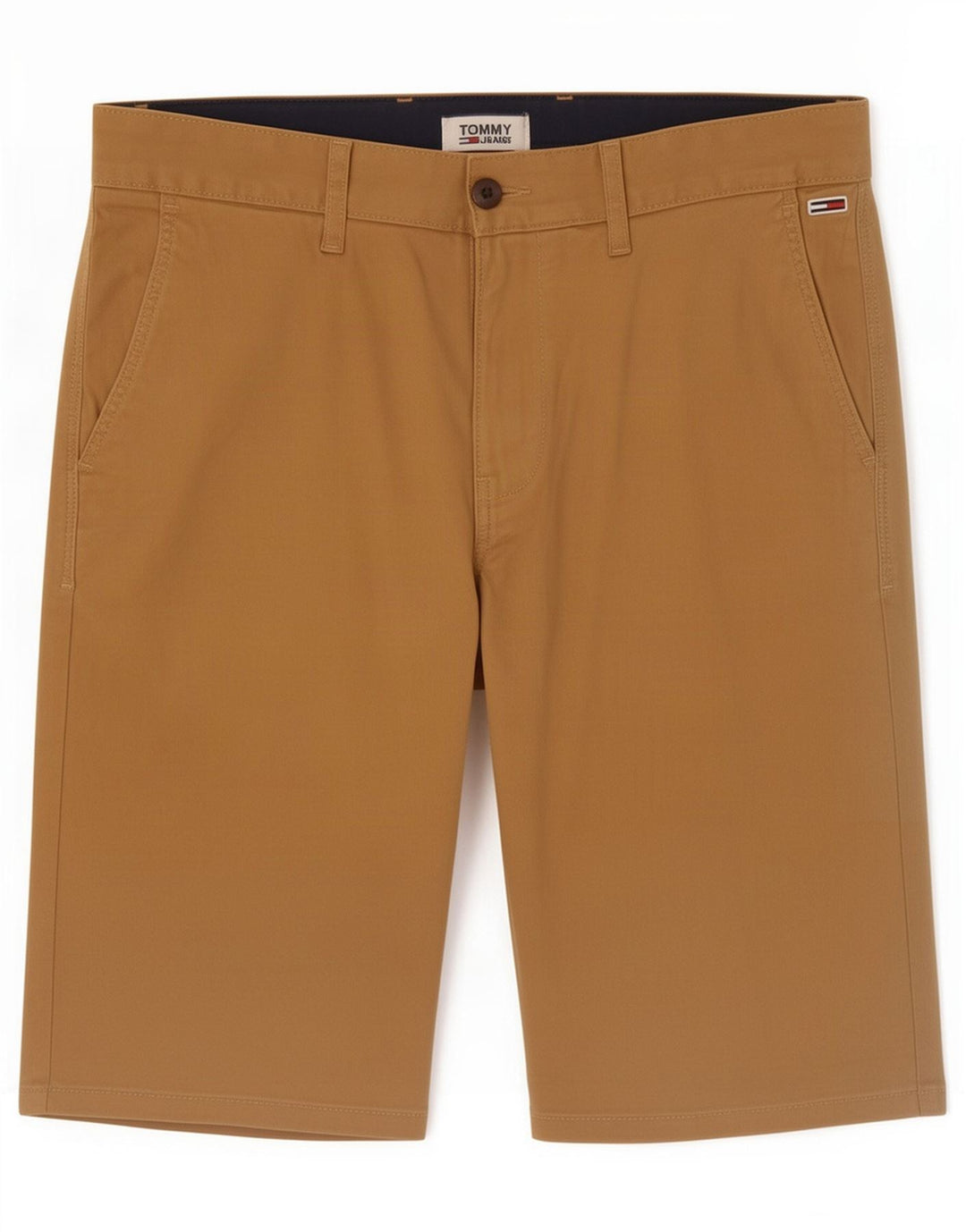 Tommy Hilfiger Herre Chino Shorts Medium W32 Brun Bomuld