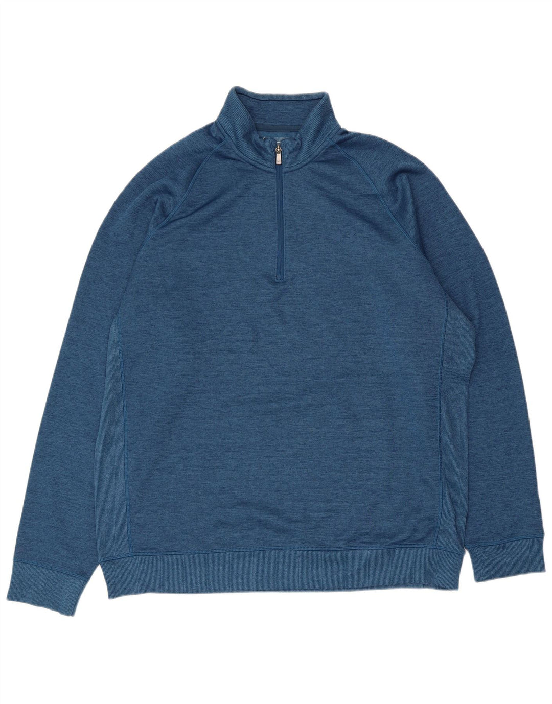 Under Armour Herre Zip Neck Sweatshirt Jumper XL Blå